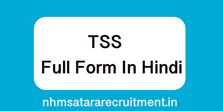 TSS Company Full Form in Hindi | तीएसएस फूल फ़ॉर्म इन हिंदी 