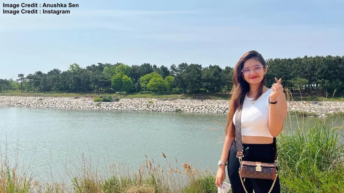 Anushka Sen South Korea Trip Share Every Picture On Instagram check Out Here