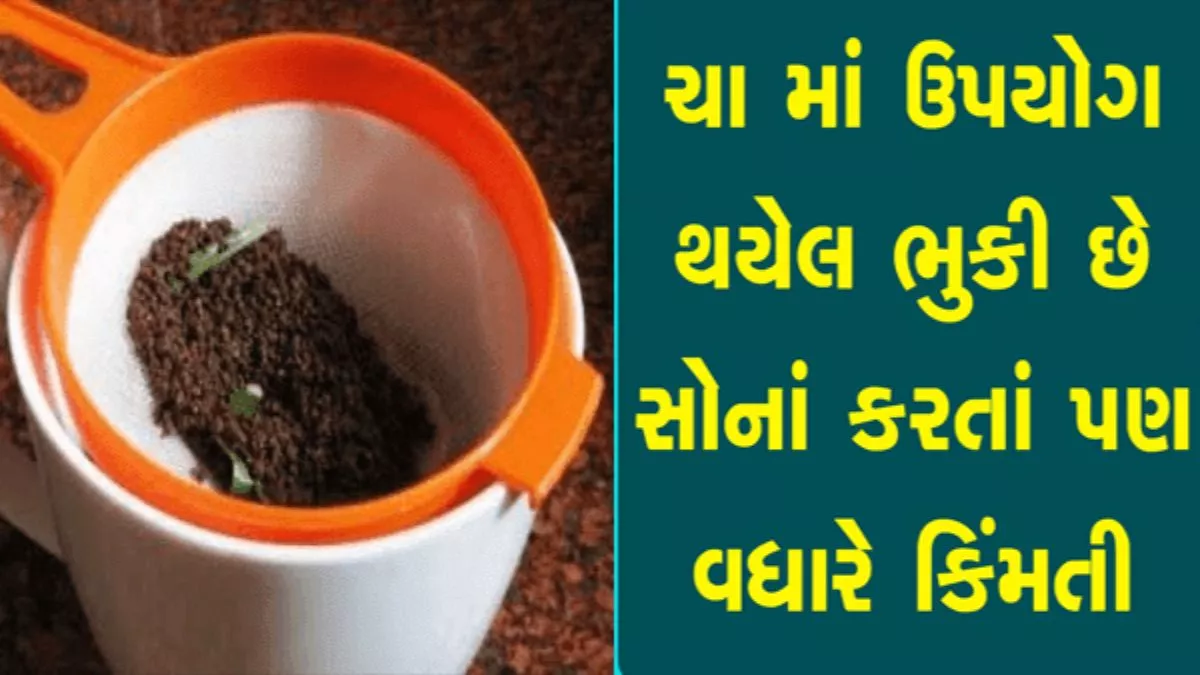 ચા બનાવ્યા પછી ભૂલથી પણ ચાનો પાવડર ન ફેંકો